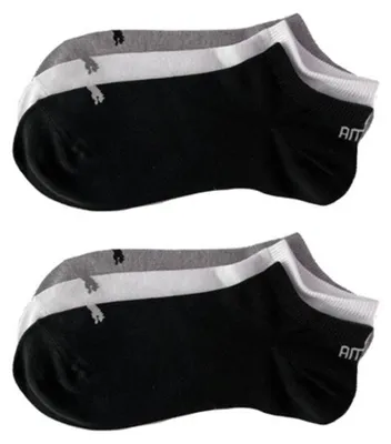 Obrázok produktu pre Ponožky Puma Sneaker Socken Plain, balenie 6 kusov, viacfarebné, veľkosť: 43-46