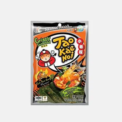 Immagine prodotto di TAOKAENOI Gamberetti croccanti alle alghe Tom Yum Goong 32 g