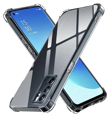 Produktbild von Techsuit Shockproof Back Cover Hülle für Oppo Reno6 5G - Transparent