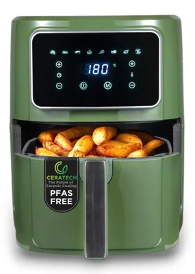 Heißluftfritteuse 6,9 l, 1800 W, 8 Programme, 80–200 °C