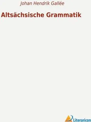 Produktbild von Altsächsische Grammatik