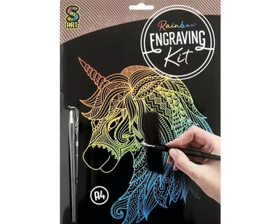 Obrázek produktu pro DIY Kreativní sada Škrábání B 220013