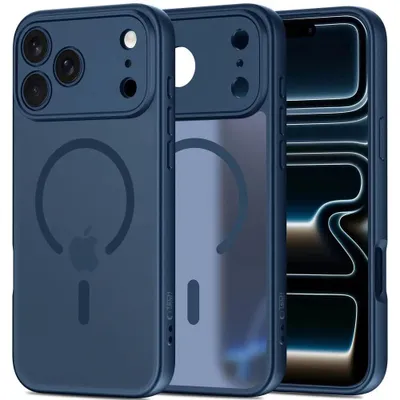 Immagine prodotto di Tech-Protect Basicmag Magsafe per iPhone 17 Pro Max, blu scuro opaco