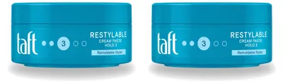 Imagen del producto de 2 unidades de Taft Styling Paste Herstylebaar: Fijación flexible, 150 ml. Paquete económico