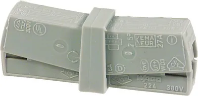 Zdjęcie produktu dla WAGO light terminal 224-201, 50 sztuk