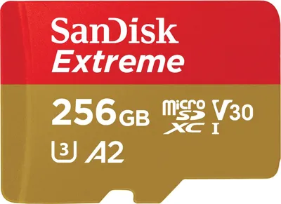 Produktbild von SanDisk Extreme - Flash-Speicherkarte (microSDXC-an-SD-Adapter inbegriffen)