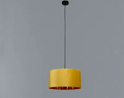 Produktbild von Smartwares IDE-60057 Pendelleuchte, Flexible Halterung, Gold, Gold, Rund, Schlafzimmer, Wohnzimmer, IP20