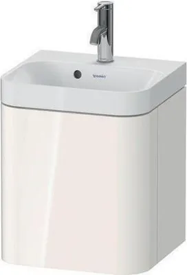 Produktbild von Waschtischset HAPPY D.2 PLUS 400x360mm ohne Hahnloch taupe supermatt ohne Hahnloch taupe supermatt