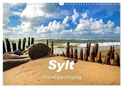 Produktbild von Sylt - Strandspaziergang (Wandkalender 2027 DIN A3 quer), CALVENDO Monatskalender