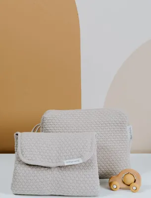 Produktbild von Baby´s Only Wickelunterlage Sky warm linen  Beige