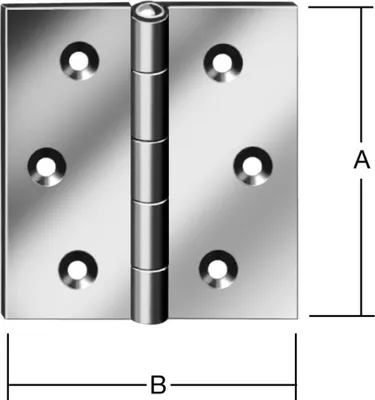 Zdjęcie produktu dla Zawiasy kątowe Vormann 40 x 40 mm