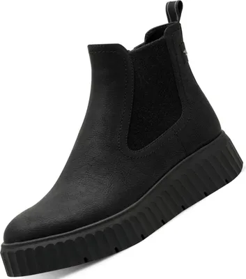 Zdjęcie produktu dla Tamaris damskie buty za kostkę z zamkiem błyskawicznym i luźną wkładką 1-25420-45, rozmiar:38 EU, kolor:Czarny