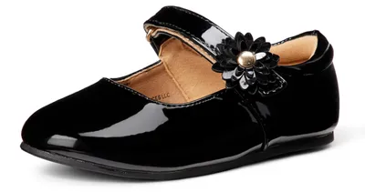 Produktbild von A. Essentials Mädchen Mary Jane Ballerinas, Schwarz , 28 EU