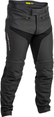Image de Lindstrands Sanden pantalon en cuir de moto, noir, 56