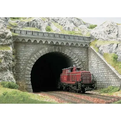 Produktbild von Busch 7023 Tunnelportale - 2 gleisig
