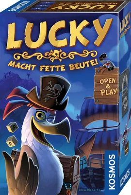 Zdjęcie produktu dla Kosmos Lucky, Gra planszowa, Taktyczny, 8 lat(a), 25 min, Gra rodzinna