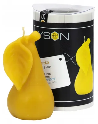 Produktbild von Łysoń Silikonform Birne Gießform für Kerzen