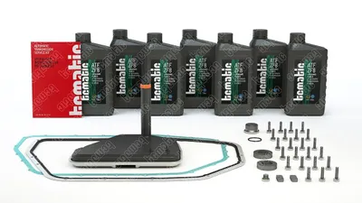 Produktbild von TCMATIC Ölwechselkit für Automatikgetriebe Satz 6 Gang 7L für AUDI A6 Avant (4F5, C6) 6HP19A 09L