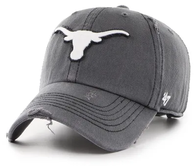 Produktbild von '47 Brand NCAA Cap Texas Longhorns WEATHERED '47 Clean Up Dark Grey