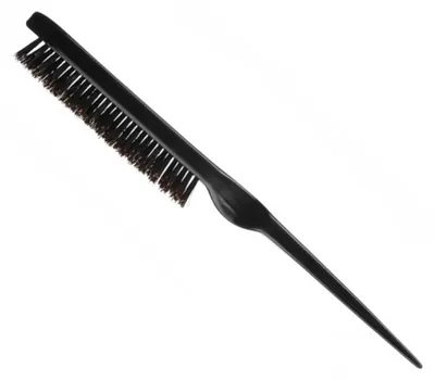 Produktbild von Eurostil 02452, Universal, Paddelhaarbürste, Schwarz, Einfarbig, Spanien, 26 g