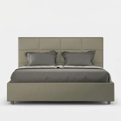 Produktbild von Modernes Polsterbett mit Bettkasten 160x200 für das Schlafzimmer Mika M1 - Braun