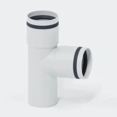 Obrázok produktu pre POLOPLAST POLO-KAL 3S, odbočka DN 50/50/87, 1 kus.