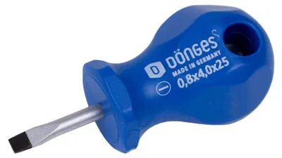 Obrázok produktu pre Skrutkovač na karburátory s drážkou Dönges, 8,0 x 25 mm, 1,2 mm (skrutkovač)