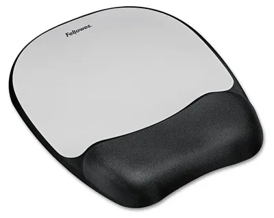 Produktbild von Fellowes Memory Foam Handgelenkauflage mit Mauspad für optische Mäuse, ergonomis