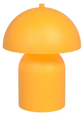 Obrázok produktu pre Stolná lampa Mush z matnej oranžovej ocele