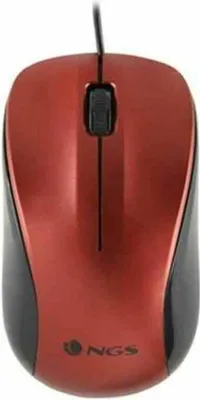 Produktbild von Optische Maus NGS WIRED 1200 DPI Rot