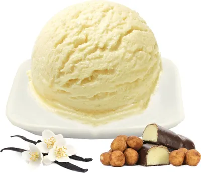 Produktbild von Vanille Marzipan Low Carb Eis Pulver Vegan Zucker-, laktosefrei 10 kg