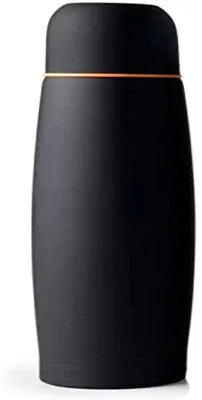 Produktbild von Ibili Thermoskanne - Isolierflasche Edelstahl - Schwarz - 500ml - Doppelwandig, Unzerbrechlich