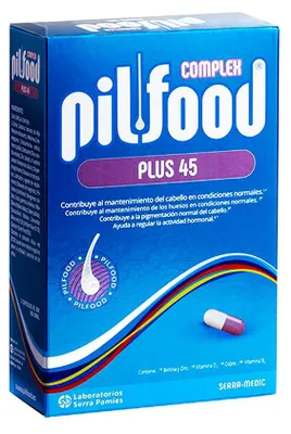 Produktbild von Pilfood Complex Plus 45 Anticaida 90 Capsulas