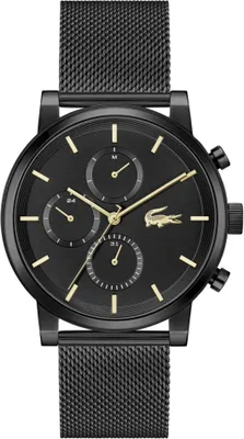 Obrázek produktu pro Zegarek męski LACOSTE 2011485 czarny fashion