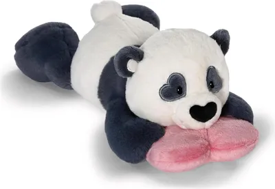 Produktbild von NICI Kuscheltier Love Panda mit Herz 30cm - schwarz - Weiches Plüschtier – niedliches Stofftier zum Kuscheln & Spielen – tolle Geschenkidee für Kinder & Erwachsene | 62614