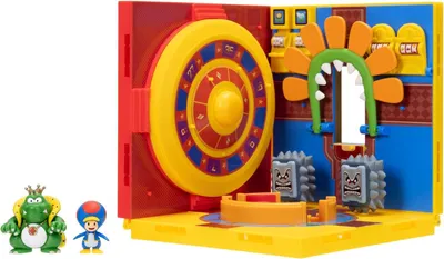 Produktbild von Super Mario The Galaxy Movie Minus World Casino Diorama Spielset, Aktion/Abenteuer, Super Mario, 3 Jahr(e), Mehrfarbig, Kunststoff