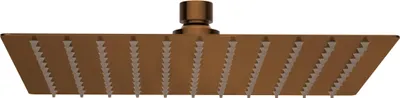 Produktbild von Balneo Regendusche aus Edelstahl kupfer quadratisch | Regenduschkopf 25 cm CASCADE