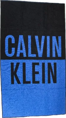 Produktbild von Strandtuch CK CALVIN KLEIN Schwimmbad Spa Frottee Baumwolle cm.180 x 100 (ca.) mit Logo Artikel ZM0ZM02795 TOWEL, UNICA - ONE SIZE, Cotone 100%