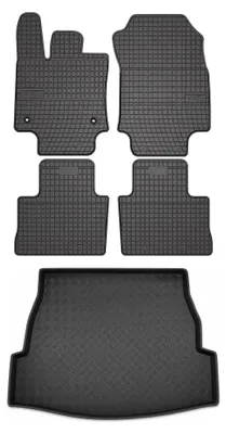 Immagine prodotto di Tappetini gomma SolidPRO + bagagliaio per Toyota RAV4 V 2019- 5 pezzi