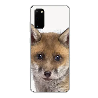 Produktbild von MuchoWow® Handyhülle Schutzhülle Hülle für Samsung Galaxy S20 Fuchs - Tiere - Jungtier - Jungen - Mädchen - Kind Silikon Softcase Handy Hülle - Bild