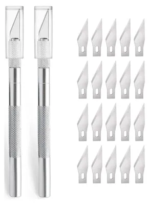 Image de Lames de rechange pour trancheuses, couteaux de précision, scalpel de modélisme