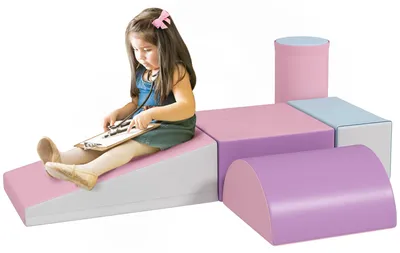 Image de Lot de 5 blocs de construction en mousse HOMCOM pour les enfants de 1 à 3 ans