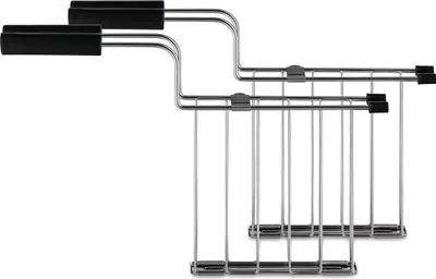 Immagine prodotto di Alessi - Toru 2 pinze per tostapane, acciaio inox