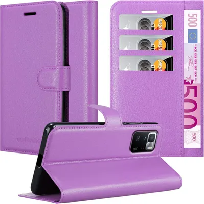 Obrázek produktu pro Cadorabo Case for Xiaomi POCO X3 GT Protective Case in Purple Pouzdro na mobil s magnetickým zavíráním