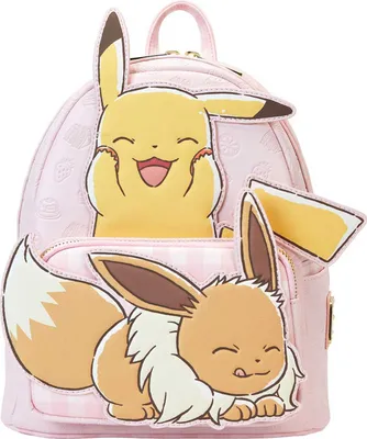 Produktbild von Loungefly Pikachu And Eevee Rucksack Gelb  Gelb One Size