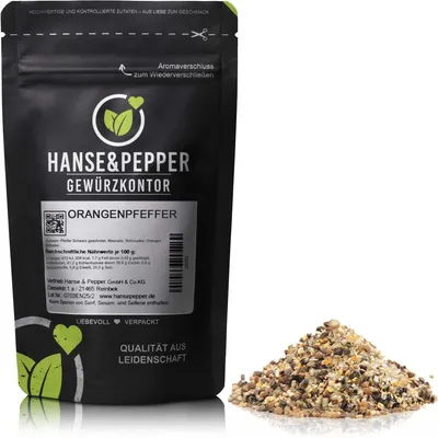 Produktbild von 100g Orangenpfeffer