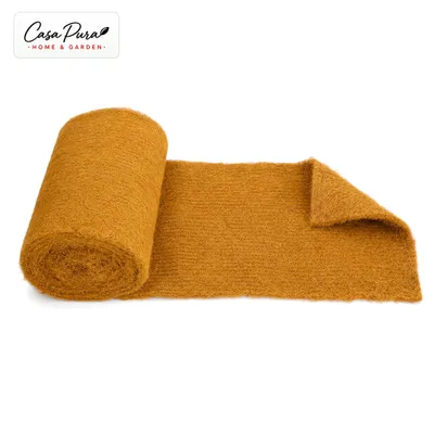 Productafbeelding van Kokosmat, 100 x 1000 cm, rol van 10 meter, gemaakt van 100% kokosvezel, 10 mm dik, winterbescherming en mulchmat