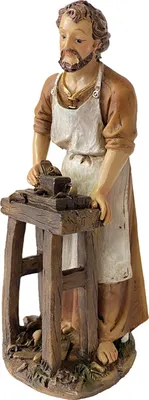 Produktbild von FADEDA Schreiner   / Höhe:11 cm / handbemalt / detailgetreue Krippen Figuren - Weihnachten Tisch Dekoration Krippe Zubehör