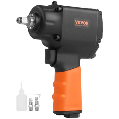 Image de VEVOR Clé à chocs pneumatique Clé à air comprimé 1/8" carré 935,5 Nm 8,3 bars
