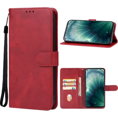 Produktbild von Mobigear Wallet  HTC U23 Pro Hülle Klapphülle Geldbörse - Rot